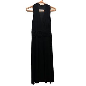 Size 8 floor length black dress